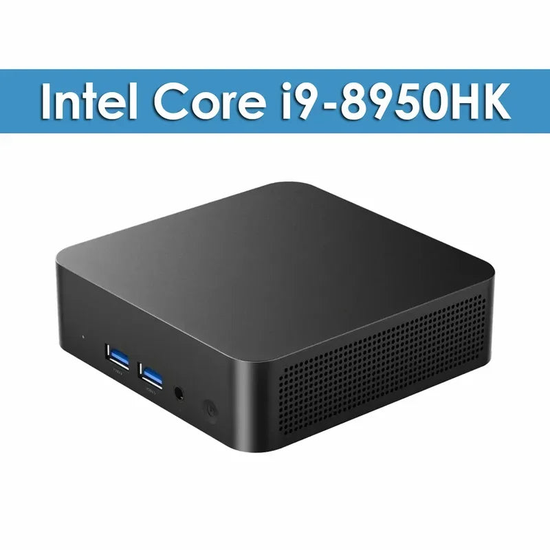 Gaming Mini PC Windows11 Intel Core i9 8950HK/N5095A 16GB DDR4 1TB 2TB WiFi6 M.2 SSD UHD Graphics 1000Mbps Ethernet Mini PC