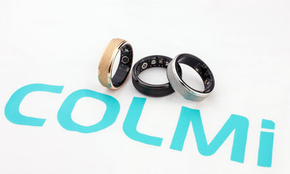 2024 COLMI R10 Smart Ring For Men Women, With Charging Case 39 Days Battery Life, Health and Sleep Monitor, 5ATM Waterproof